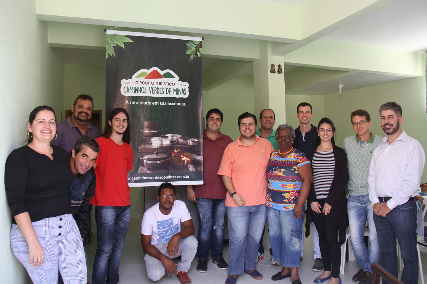 Representantes dos municípios associados ao Circuito Turístico Caminhos Verdes de Minas, finalizam em Rio Novo o Planejamento Estratégico Regional de Turismo.