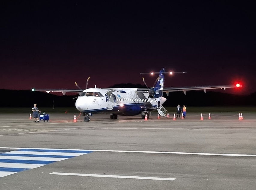Rio Novo agora tem voos para Belo Horizonte com aeronave ATR-72