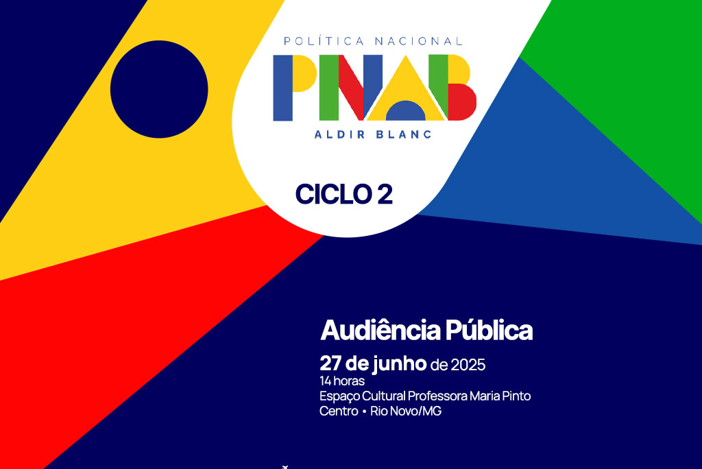 Audiência Pública PNAB ciclo 2 – Lei Aldir Blanc – Participe e contribua para desenvolvimento da nossa cultura.